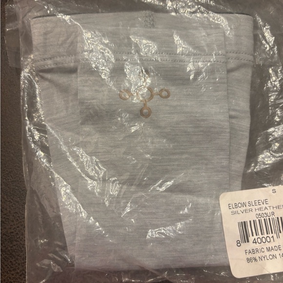 Tommie Copper Accessories - Tommie Cooper Silver Heather Elbow Sleeve Small